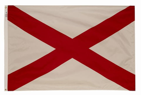 3X5FT Perma-Nyl ALABAMA DYED FLAG