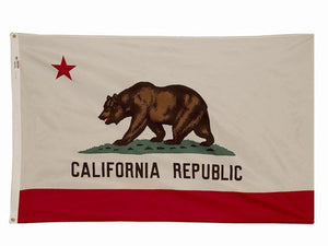 3X5FT Perma-Nyl CALIFORNIA DYED FLAG