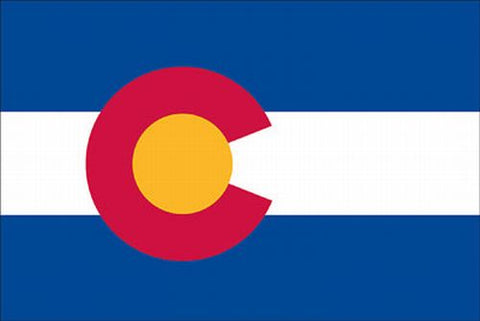 8X12FT Perma-Nyl COLORADO FLAG