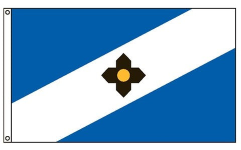 2X3 Nylon City of Madison Flag