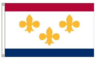 4X6 Nylon City of New Orleans Flag