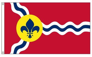 6X10 Nylon City of St Louis Flag