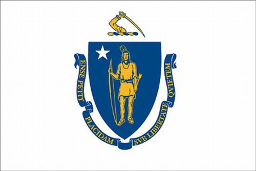 8X12FT Perma-Nyl MASSACHUSETTS ROPED