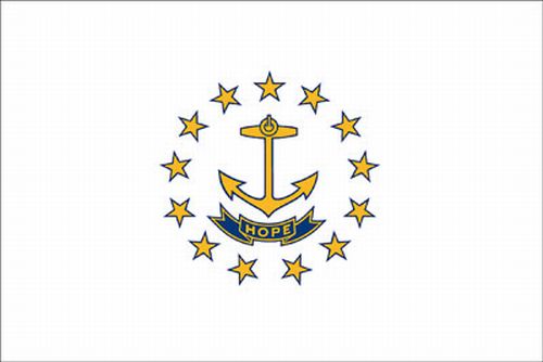 8X12FT Perma-Nyl RHODE ISLAND FLAG