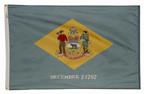 3X5FT  Perma-Nyl  DELAWARE DYED FLAG