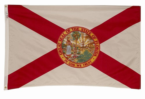 6X10FT Perma-Nyl STATE SPEC FLORIDA FLAG