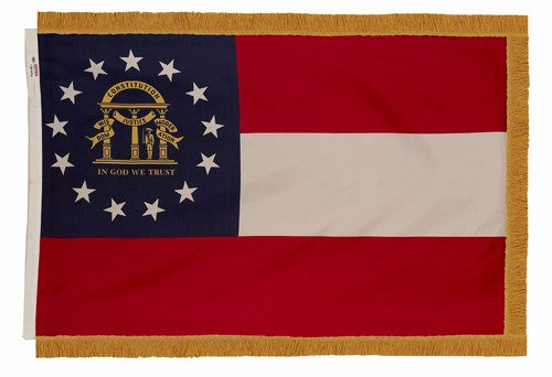 3X5 CROWN NEW GEORGIA (2003) FLAG