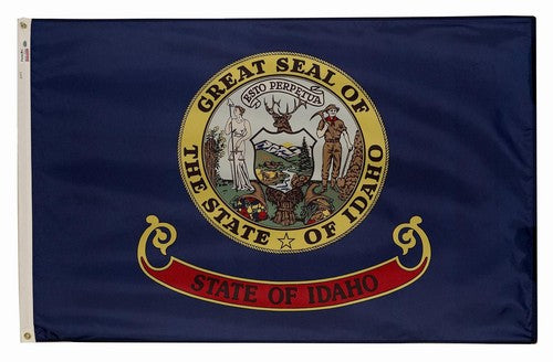 2X3FT Perma-Nyl IDAHO DYED FLAG