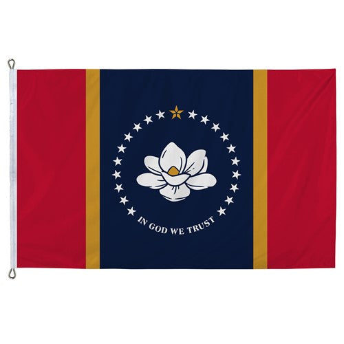 8X12FT Perma-Nyl MISSISSIPPI 2020 FLAG