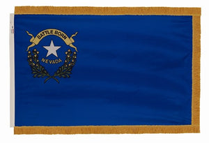 3X5FT Perma-Nyl CROWN NEVADA DYED FLAG