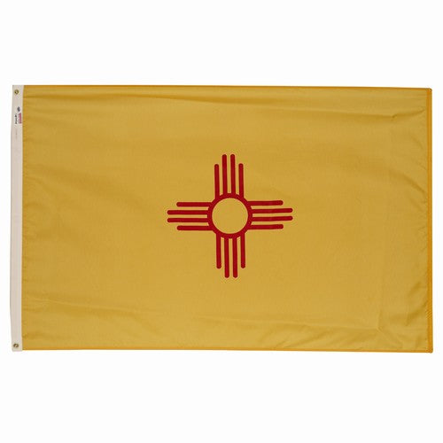 2X3FT Perma-Nyl NEW MEXICO DYED FLAG