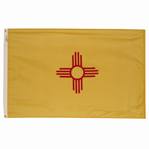 2X3FT Perma-Nyl NEW MEXICO DYED FLAG