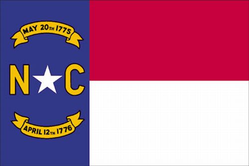 Spectramax 8' x 12' Nylon North Carolina Flag