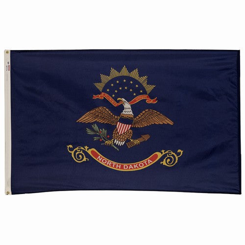 2X3FT Perma-Nyl NORTH DAKOTA DYED FLAG