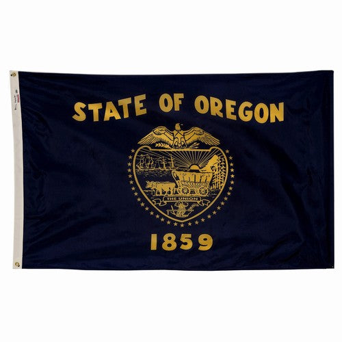 2X3FT Perma-Nyl OREGON DYED FLAG