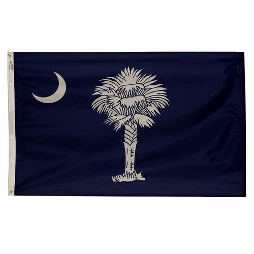 2X3FT Perma-Nyl SOUTH CAROLINA DYED FLAG