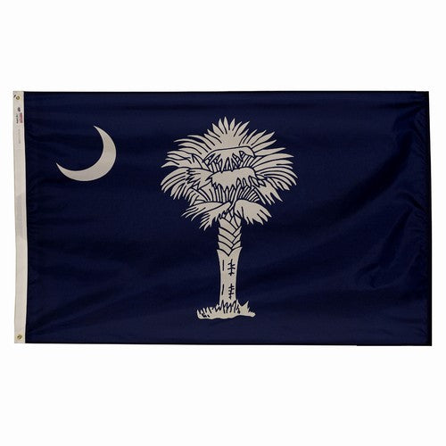 3X5FT Perma-Nyl SOUTH CAROLINA DYED FLAG