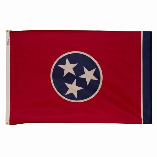 2X3FT Perma-Nyl TENNESSEE DYED FLAG.