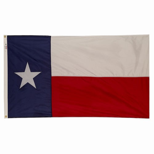 2X3FT Perma-Nyl TEXAS SEWN FLAG