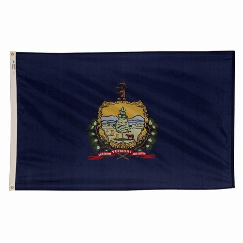 2X3FT Perma-Nyl VERMONT DYED FLAG