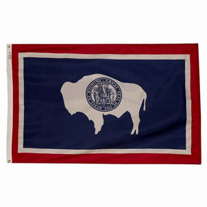 4X6FT Perma-Nyl WYOMING DYED FLAG