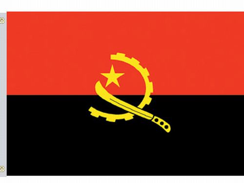 2X3FT Perma-Nyl ANGOLA DYED FLAG