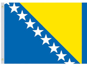 Perma-Nyl 4' x 6' Nylon Bosnia-Herzegovina Flag