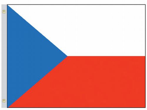 Perma-Nyl 2' x 3' Nylon Czech Republic Flag