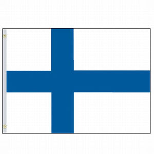 Perma-Nyl 5' x 8' Nylon Finland Flag