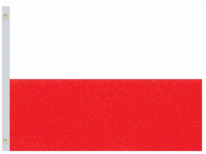 Perma-Nyl 2' x 3' Nylon Poland Flag