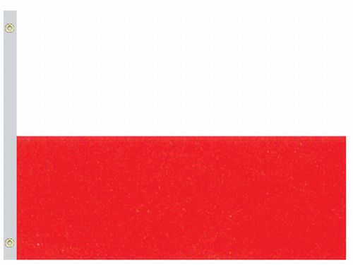 Valprin 4 x 6 Inch Poland Stick Flag (minimum order 12)