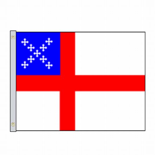 Valprin 4x6 Inch Episcopal Stick Flag