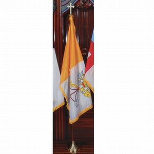 Deluxe Papal/Vatican Presentation Set With 9' Pole